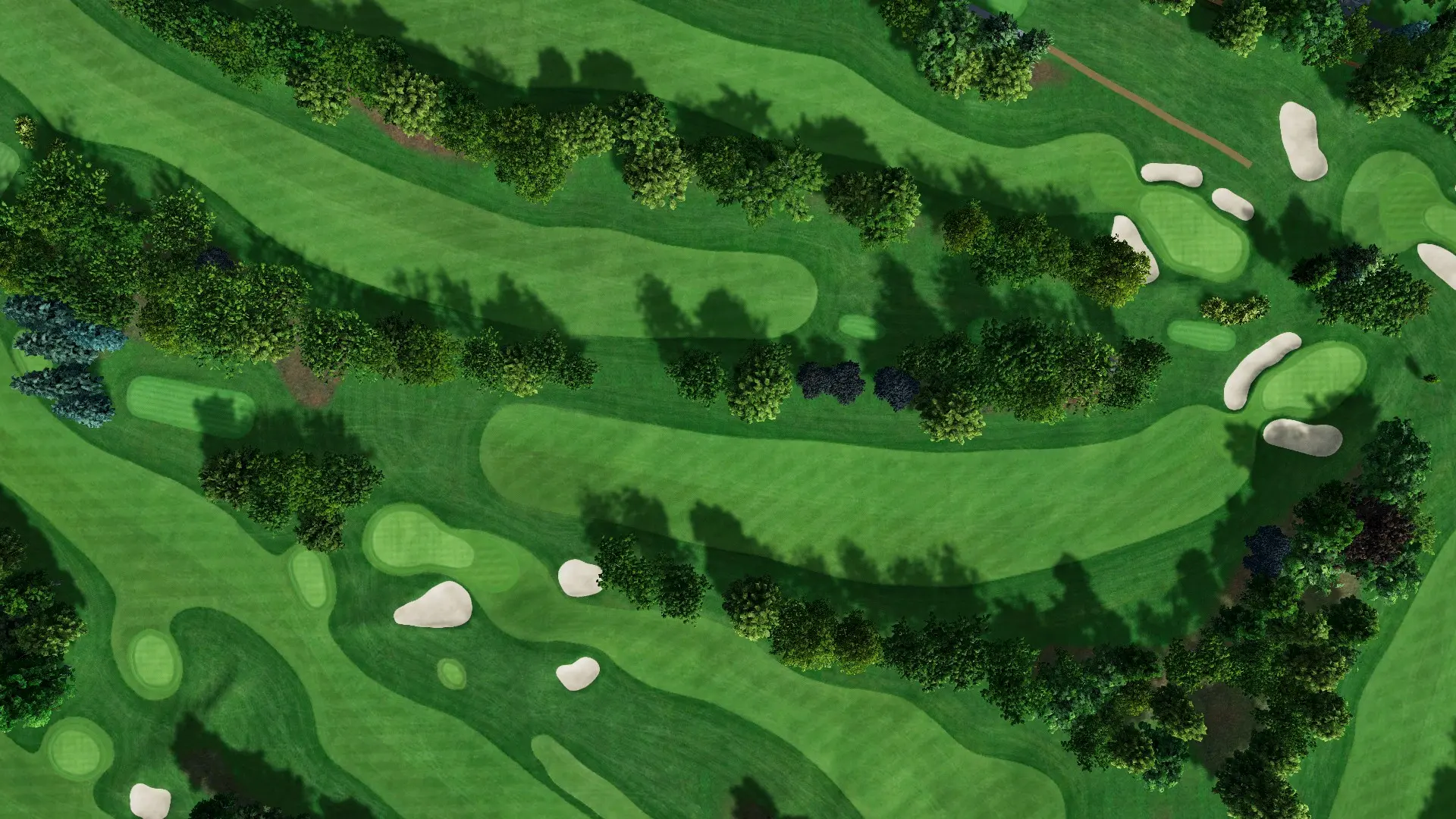 Hole 8 at Golf de Saint-Cloud Yellow Course