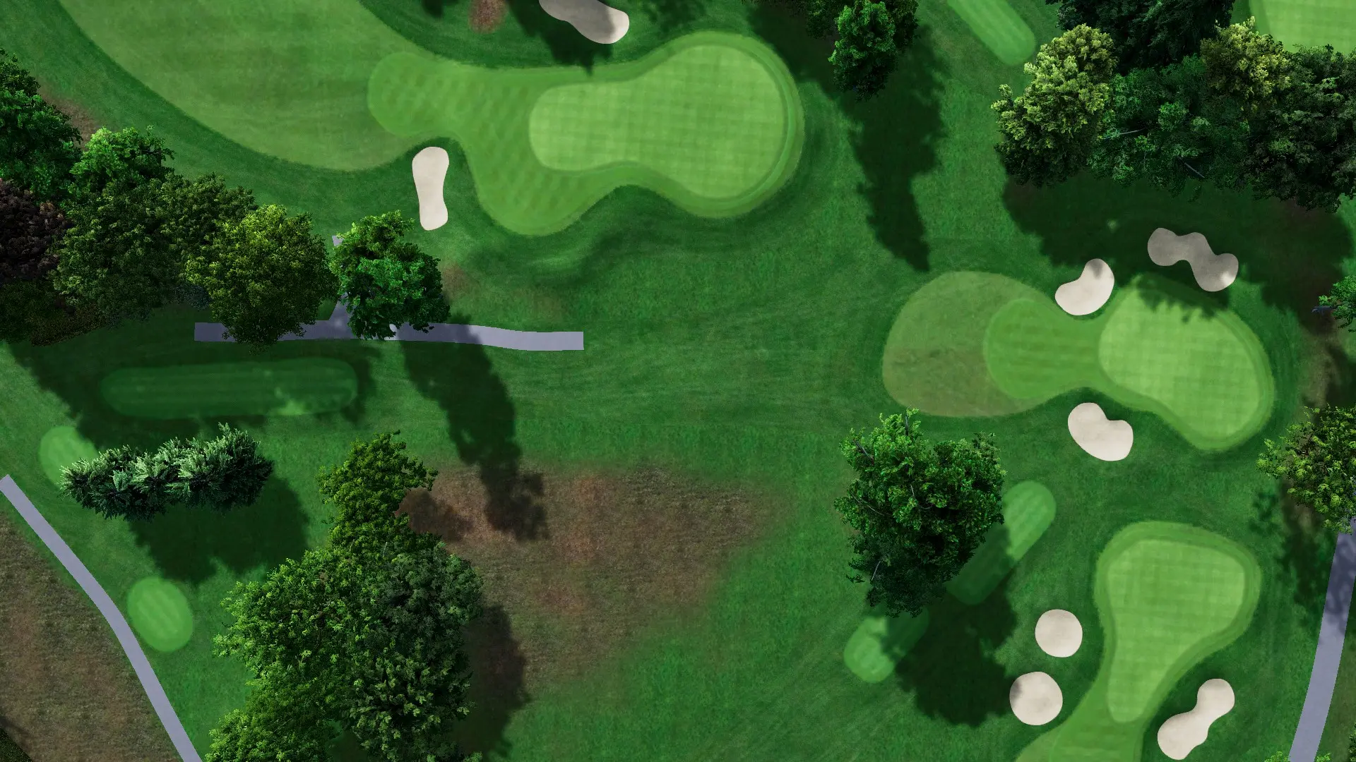 Hole 10 at Golf de Saint-Cloud Yellow Course