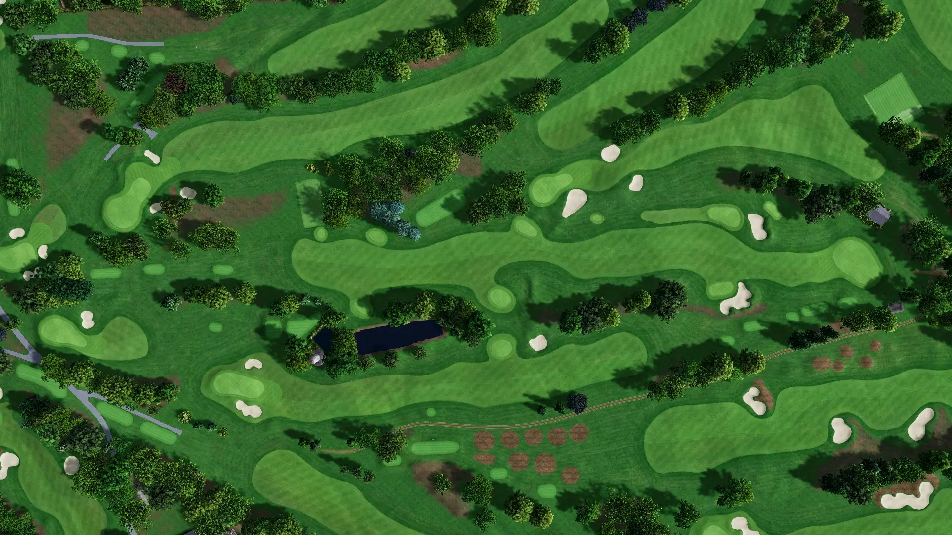 Hole 11 at Golf de Saint-Cloud Yellow Course