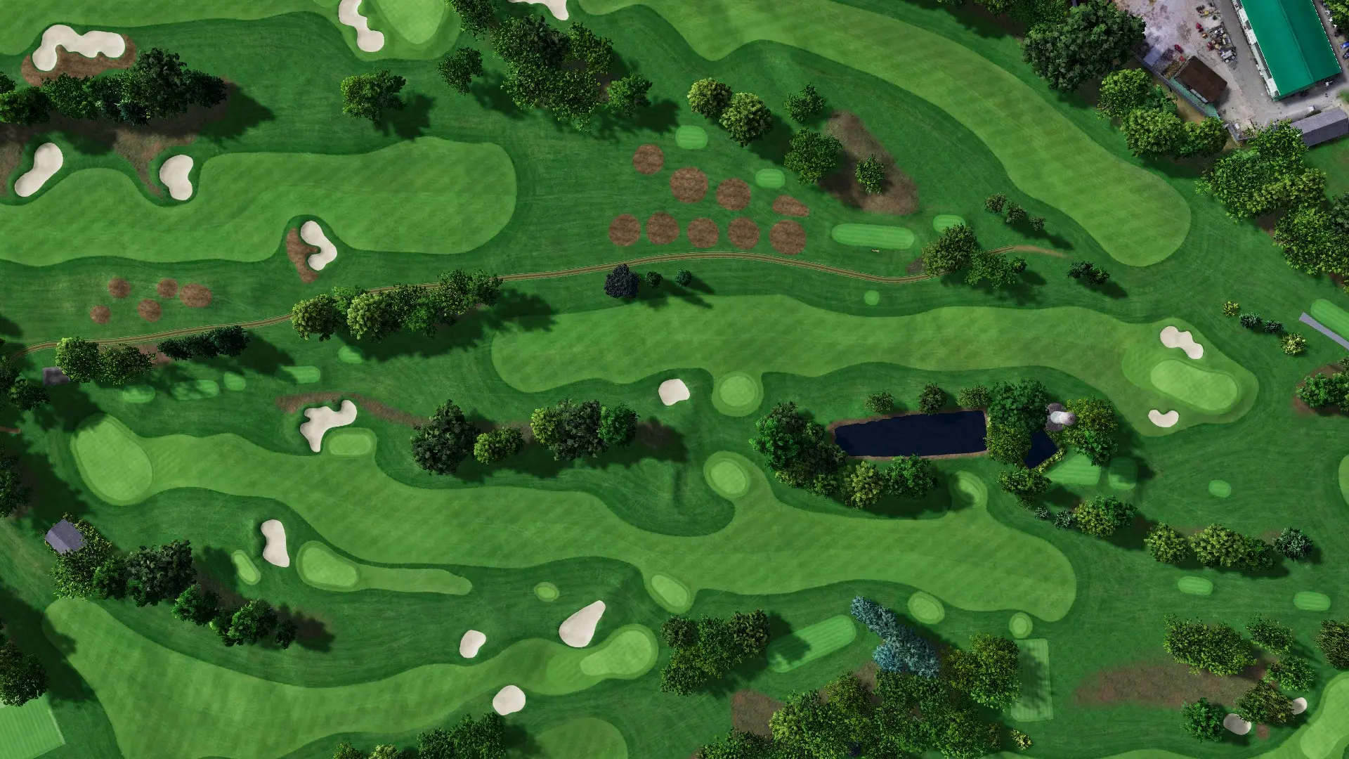 Hole 12 at Golf de Saint-Cloud Yellow Course