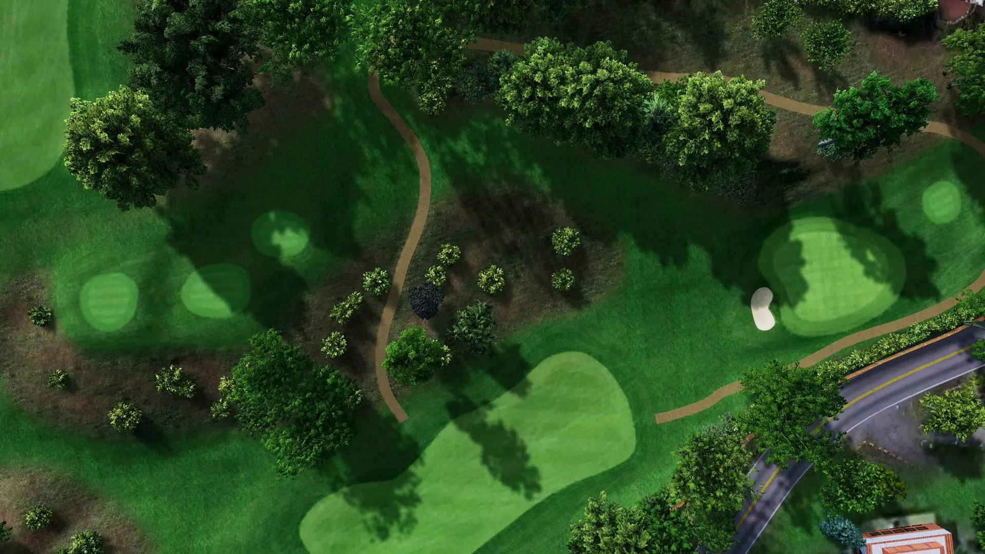 Hole 16 at Golf de Saint-Cloud Yellow Course