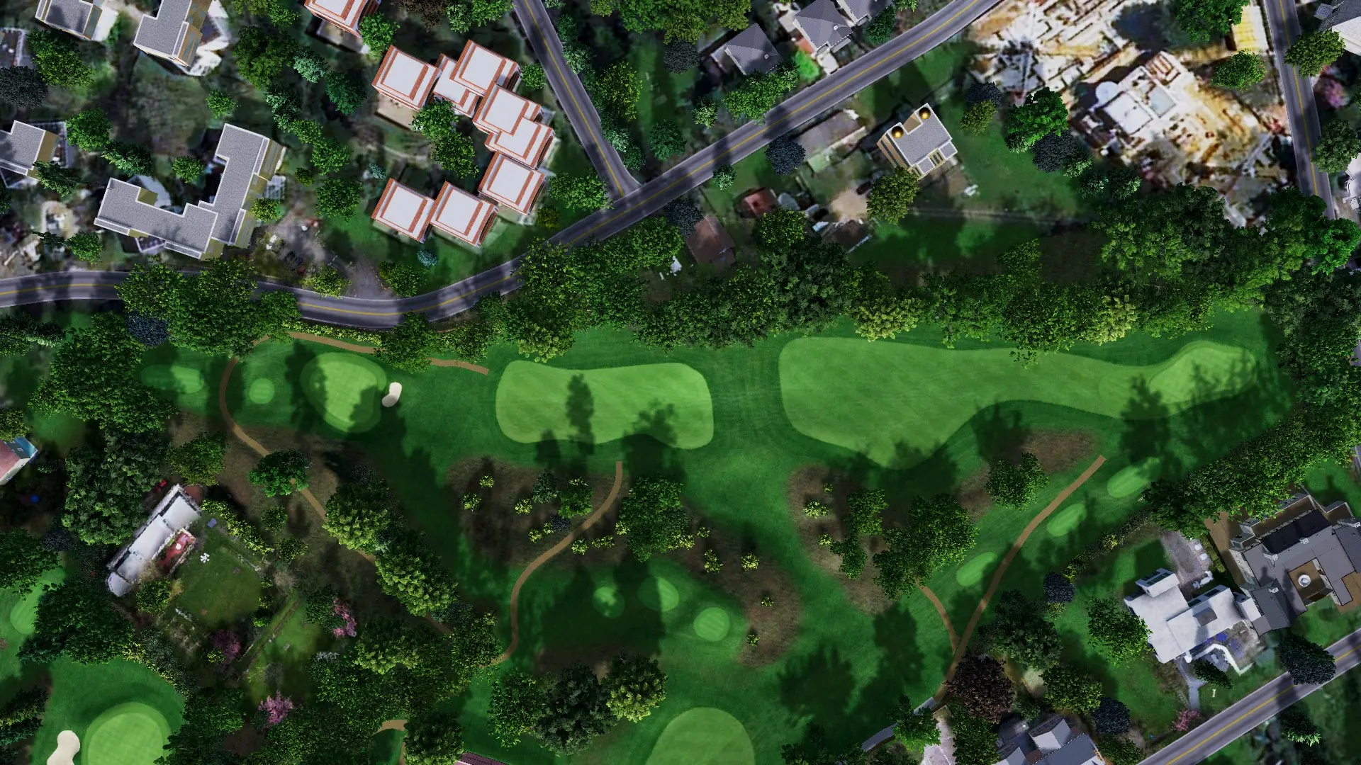 Hole 17 at Golf de Saint-Cloud Yellow Course