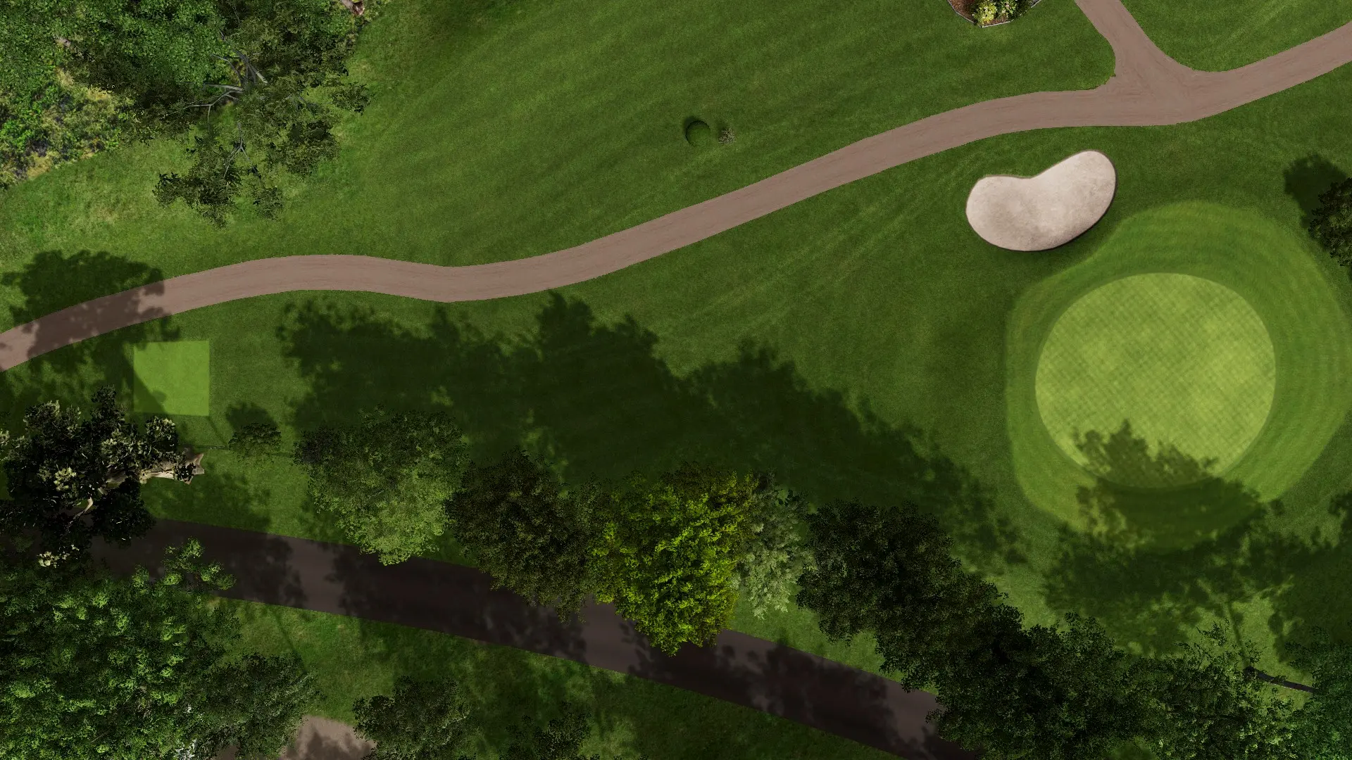 Hole 1 at Golf Du Fort