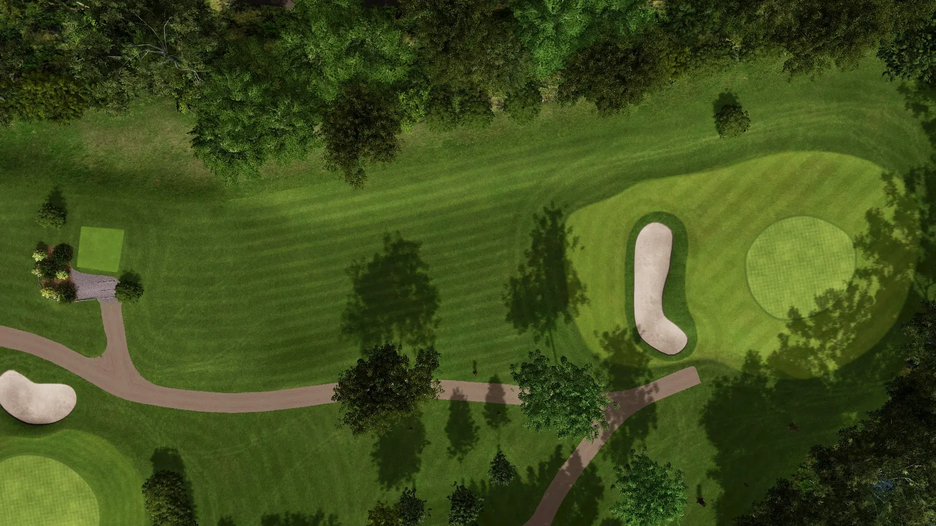 Hole 2 at Golf Du Fort
