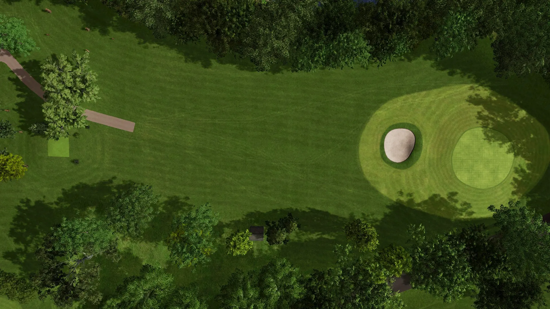 Hole 3 at Golf Du Fort