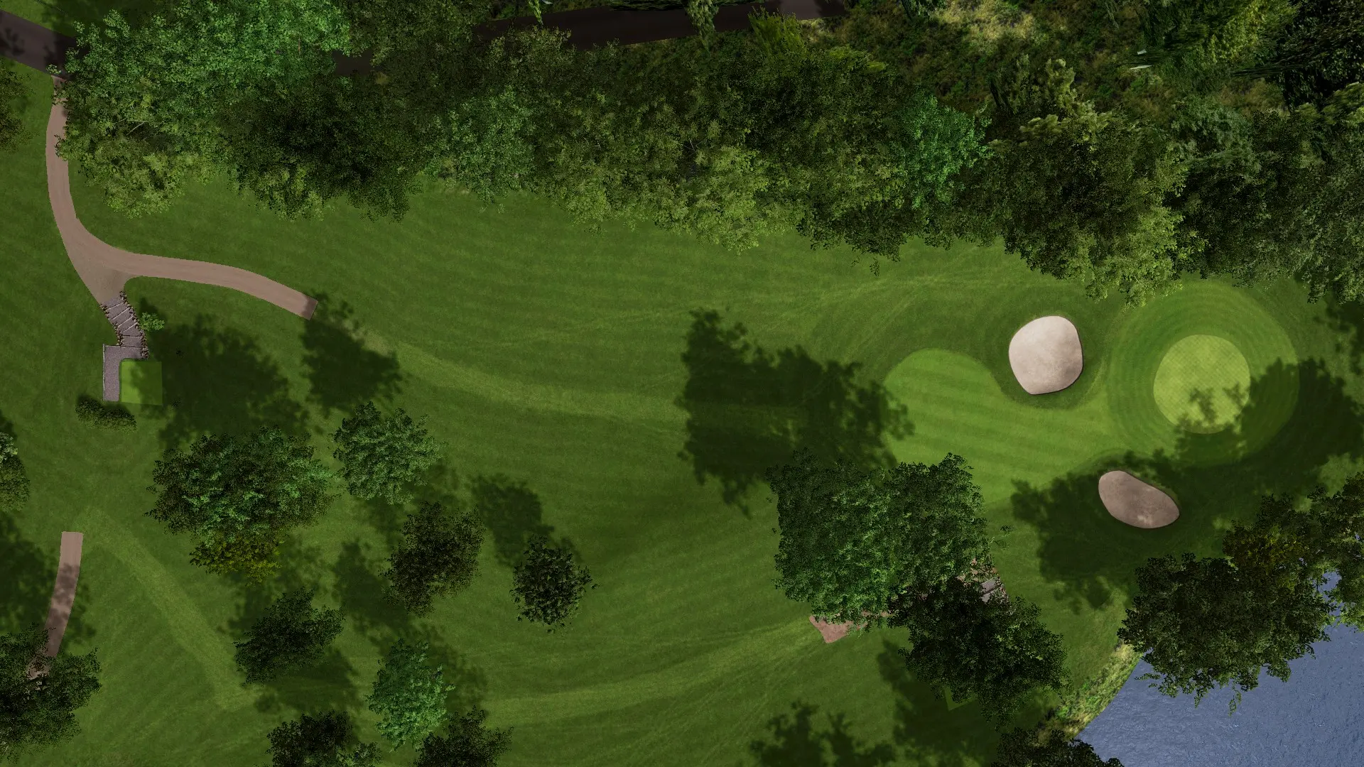 Hole 4 at Golf Du Fort