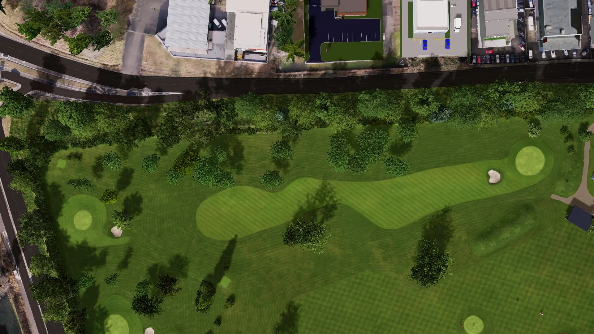 Hole 9 at Golf Du Fort