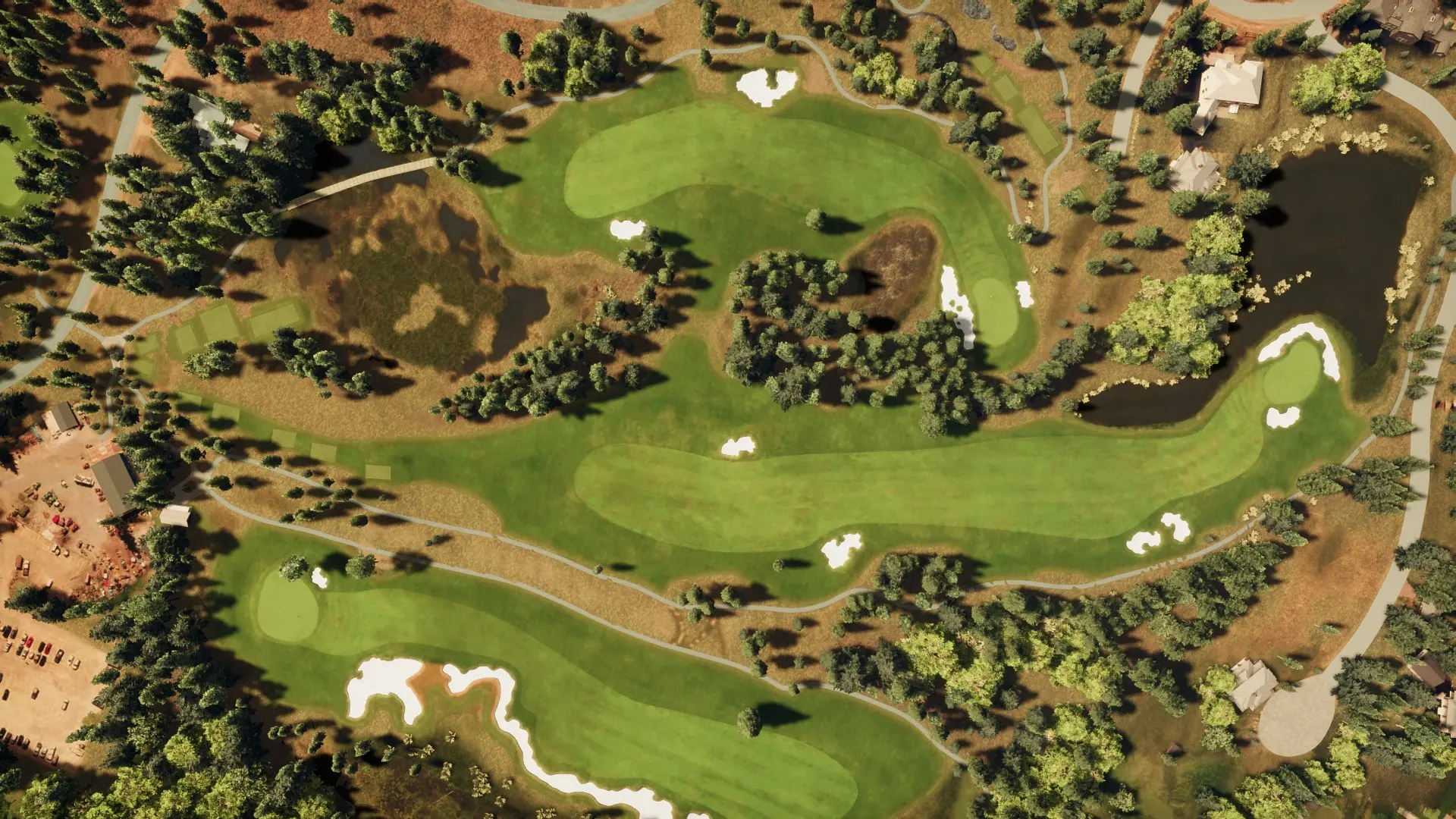 Hole 2 at Gozzer Ranch