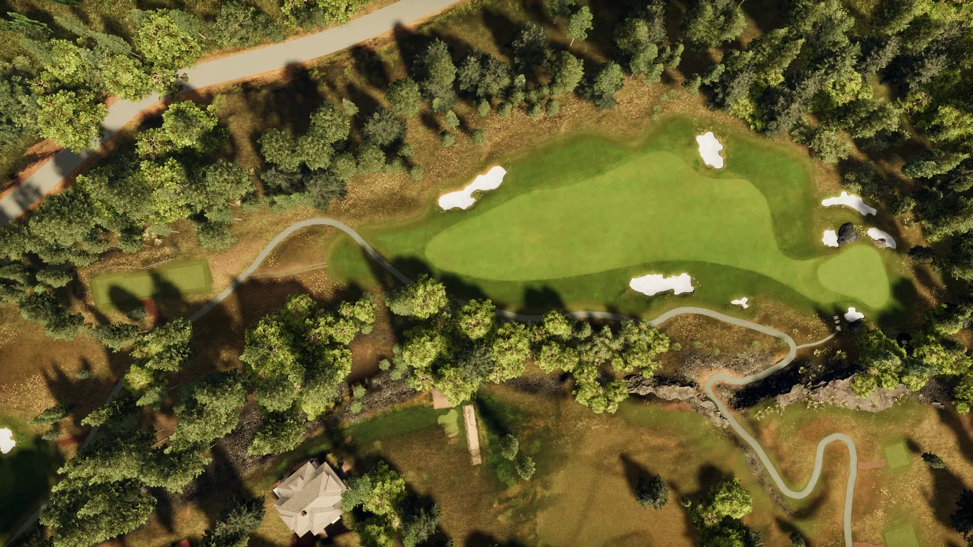 Hole 4 at Gozzer Ranch