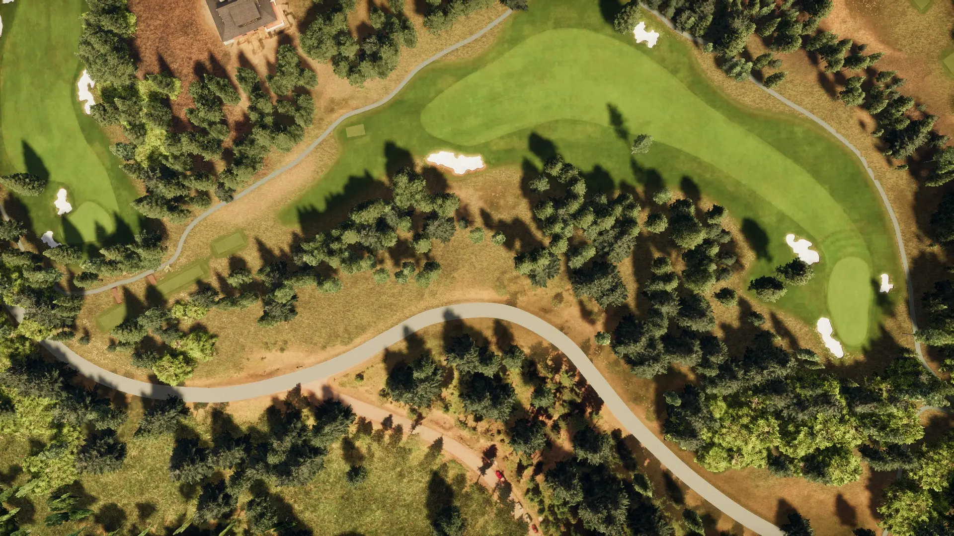 Hole 9 at Gozzer Ranch