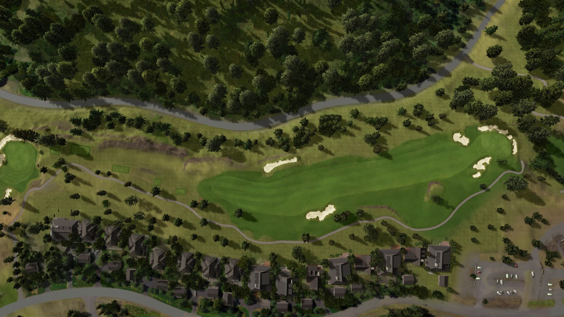 Hole 18 at Gozzer Ranch