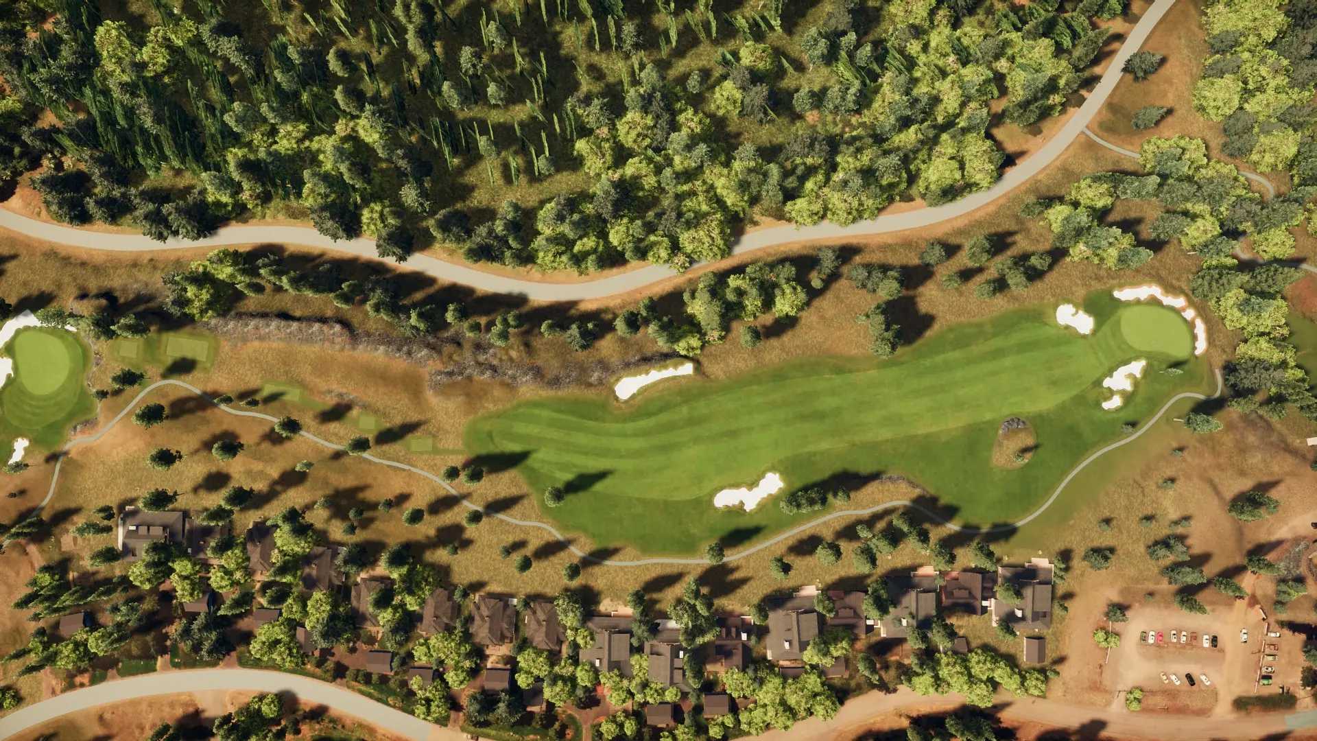 Hole 18 at Gozzer Ranch