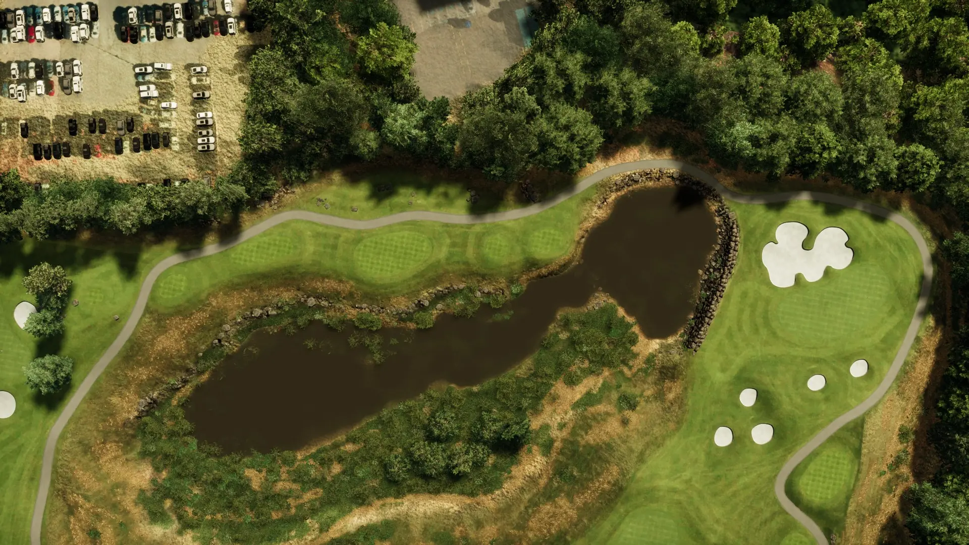 Hole 2 at Granite Links - Quincy/Milton