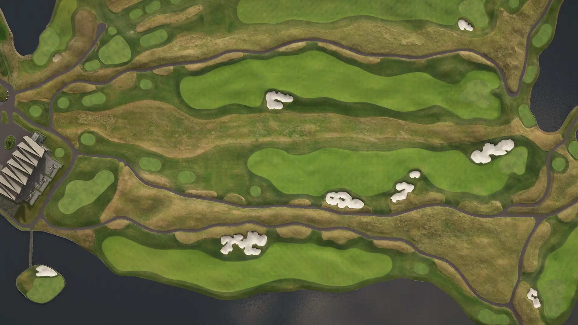 Hole 1 at Great Northern