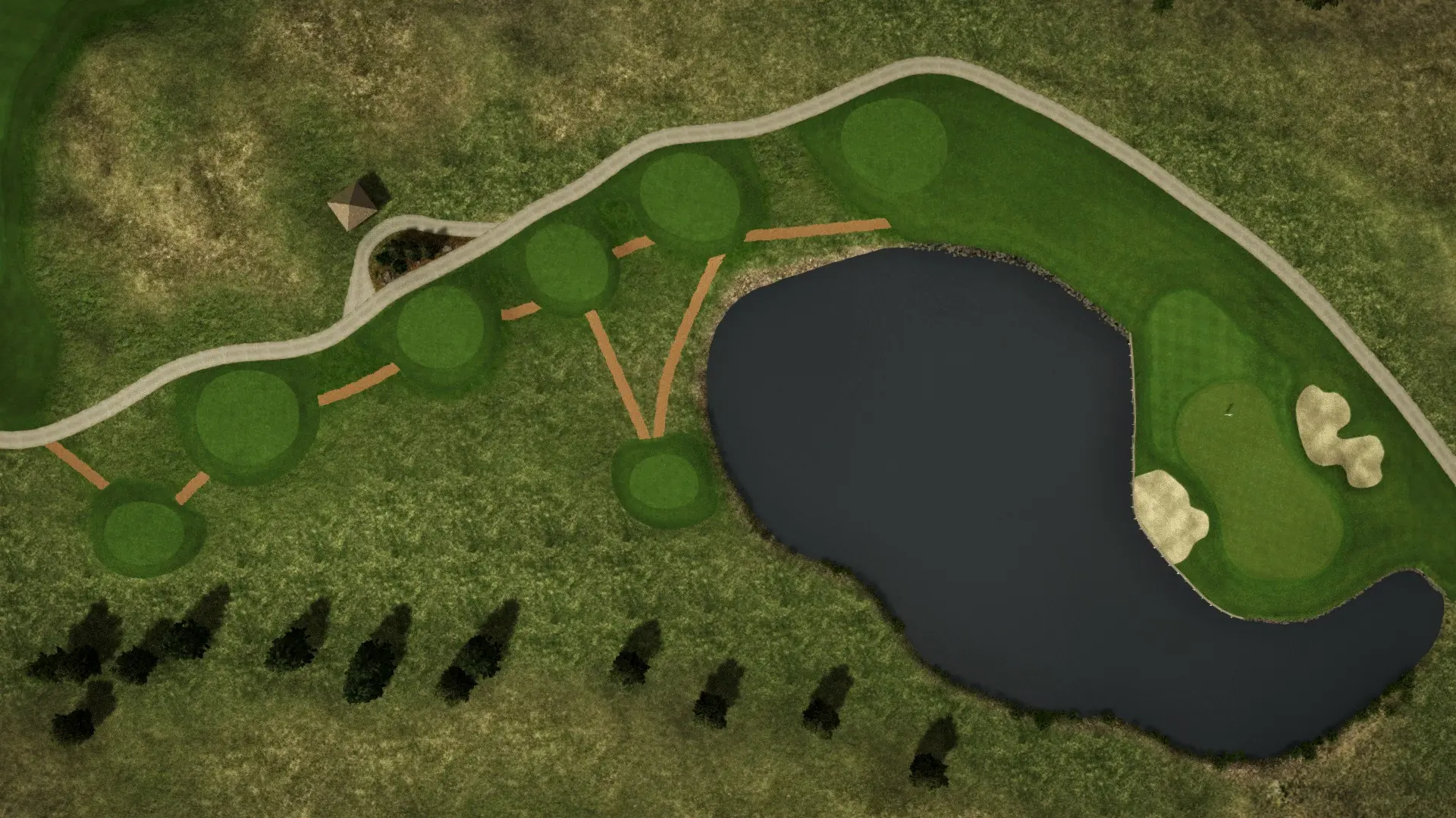 Hole 13 at Green Valley Ranch