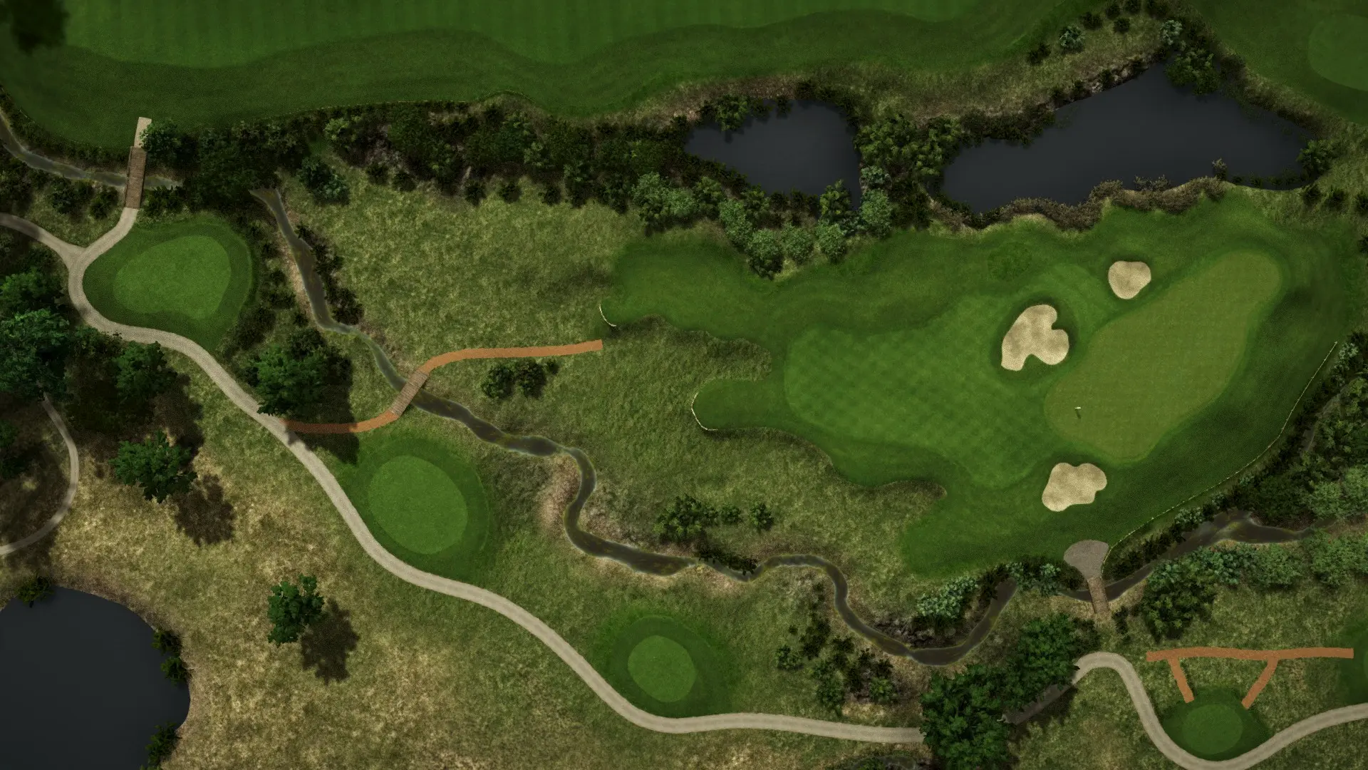 Hole 17 at Green Valley Ranch