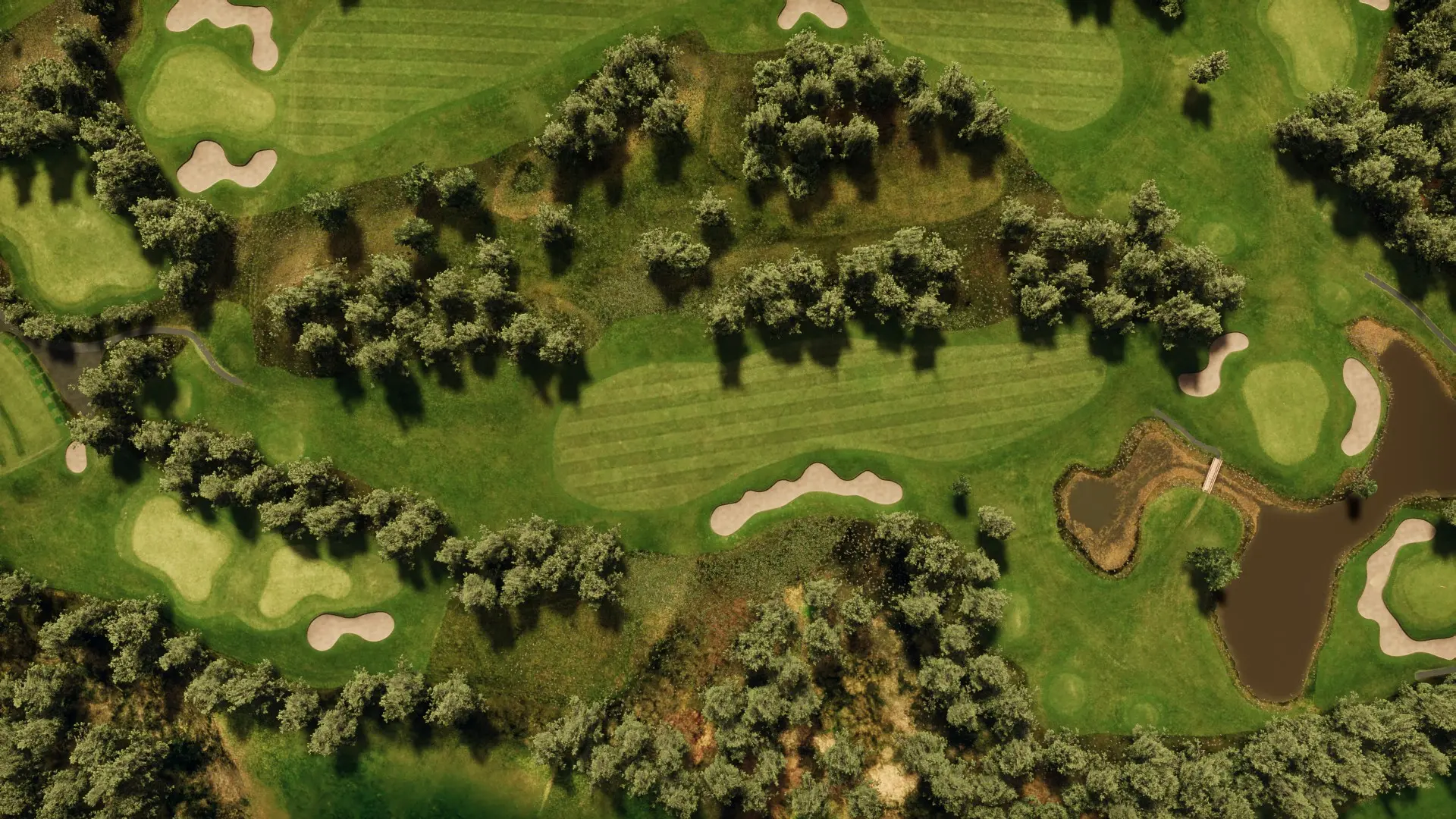Hole 1 at Golfclub Grevenmühle