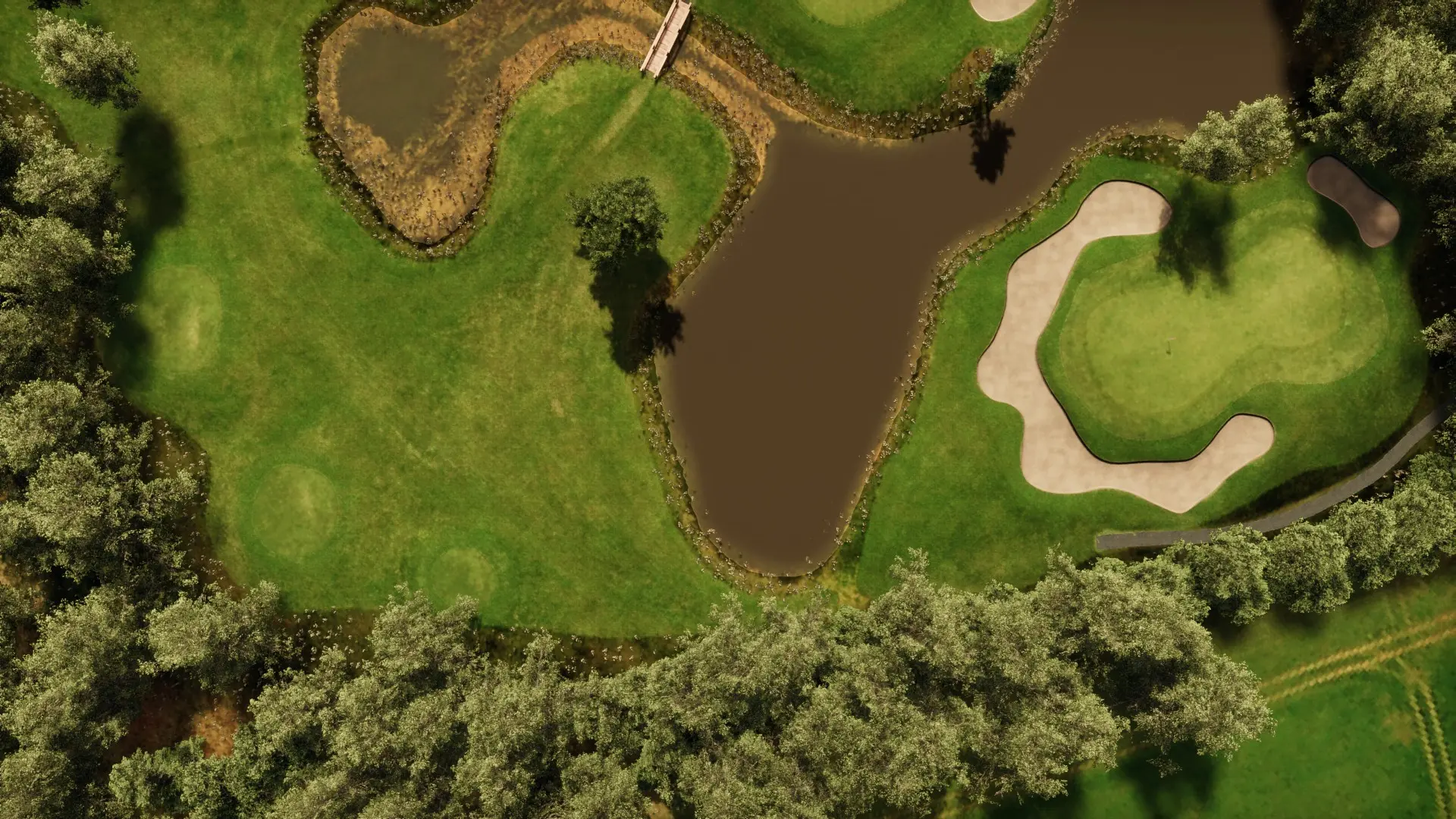 Hole 2 at Golfclub Grevenmühle