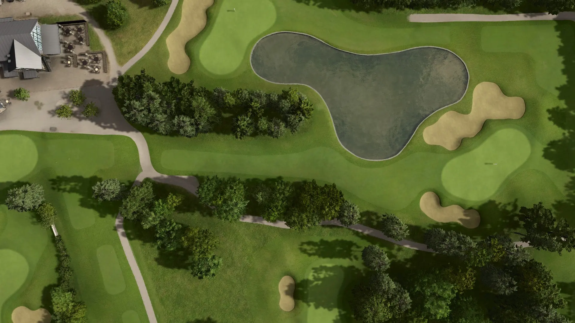 Hole 1 at Gumbalde GC