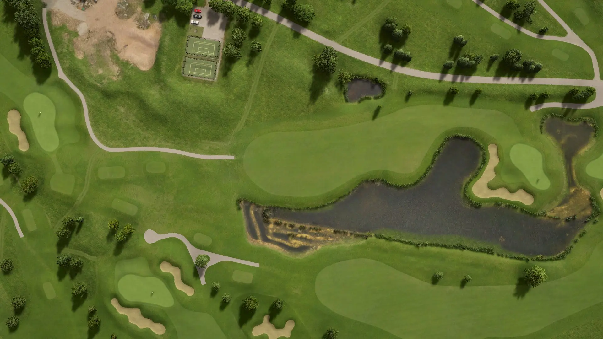 Hole 3 at Gumbalde GC