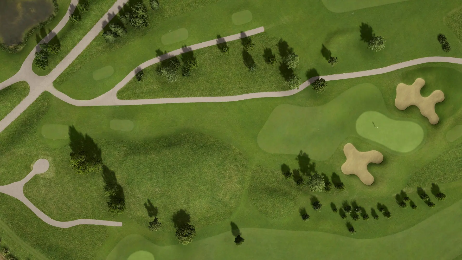 Hole 4 at Gumbalde GC