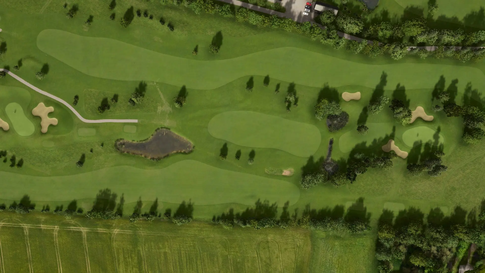 Hole 5 at Gumbalde GC
