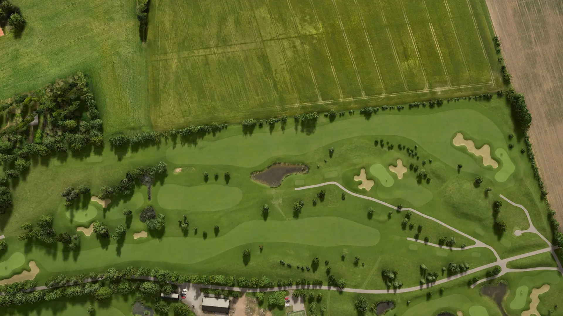 Hole 6 at Gumbalde GC