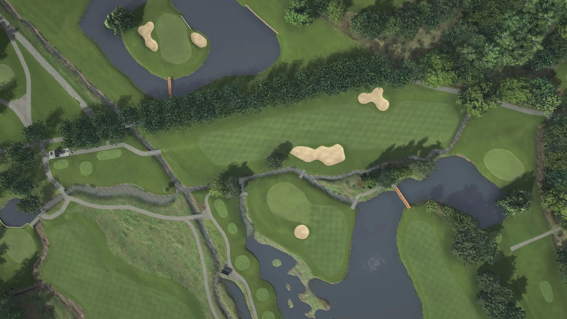 Hole 1 at Gut Kaden G.C. A-B
