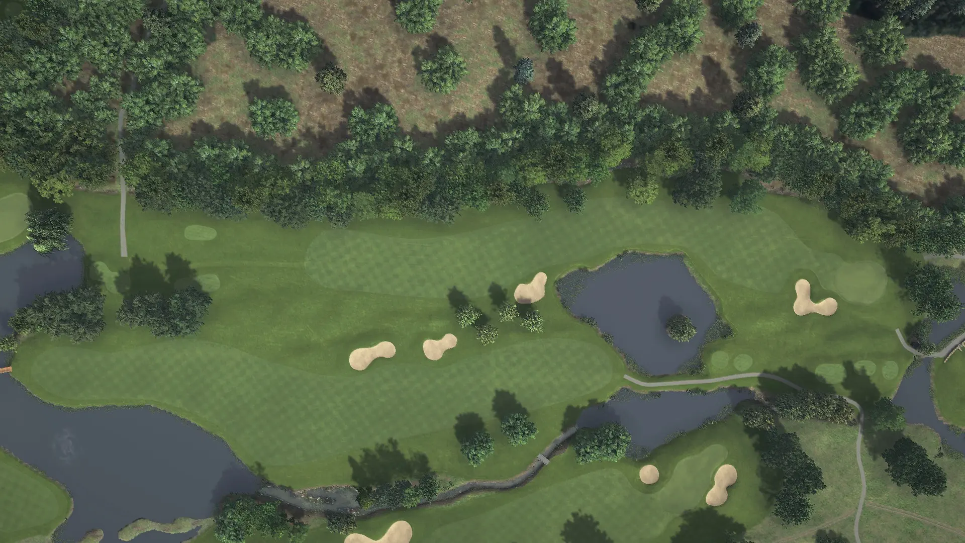 Hole 5 at Gut Kaden G.C. A-B