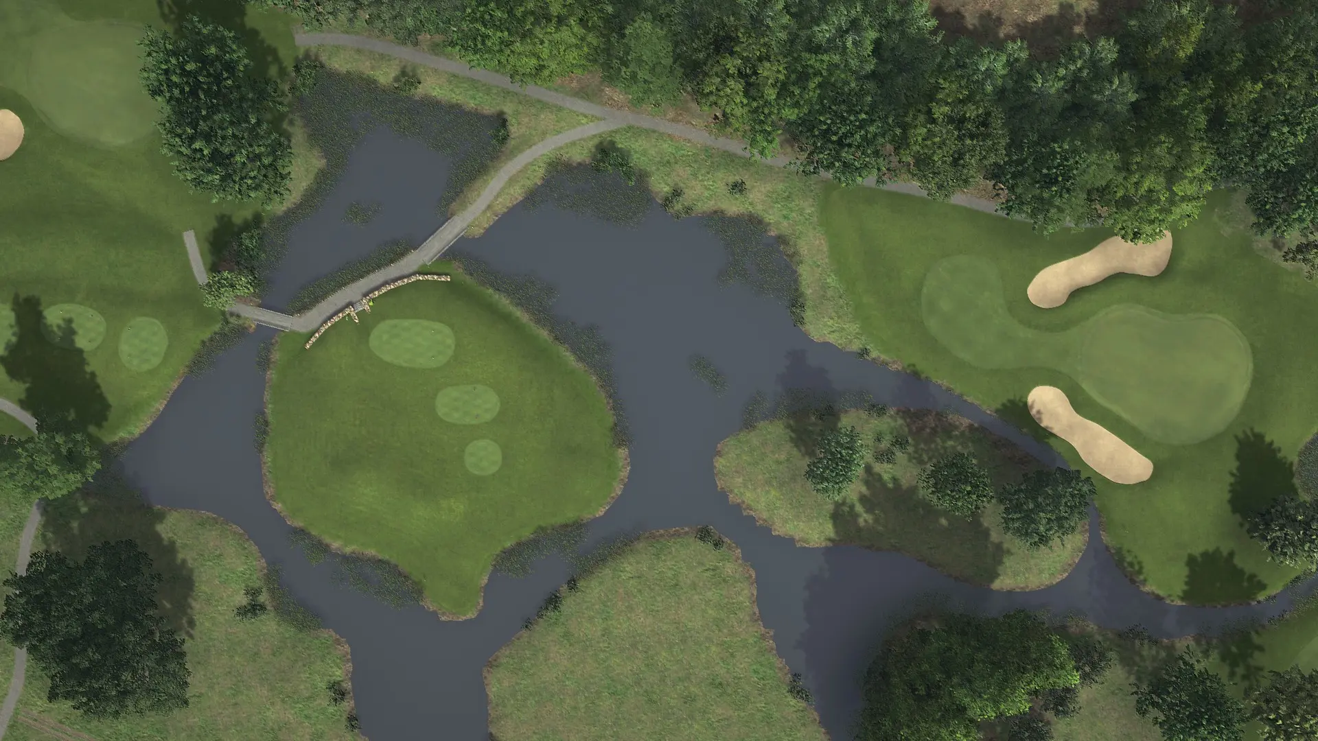 Hole 6 at Gut Kaden G.C. A-B
