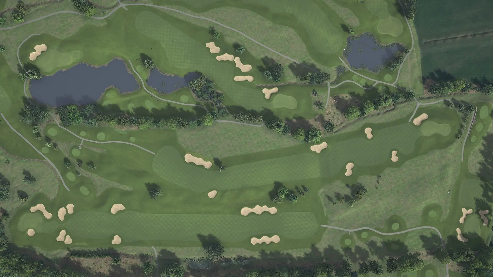 Hole 13 at Gut Kaden G.C. A-B
