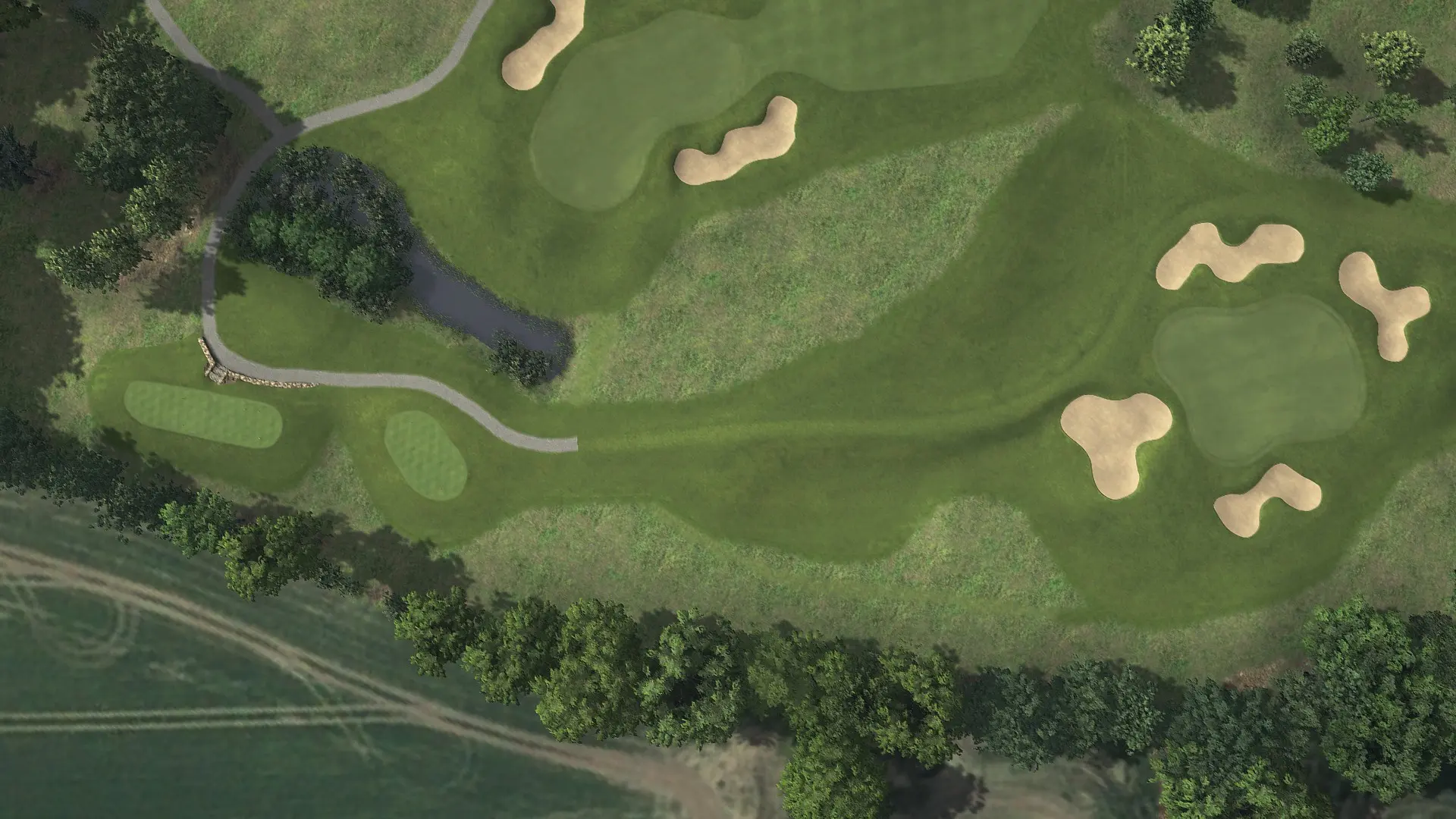 Hole 5 at Gut Kaden G.C. C-A