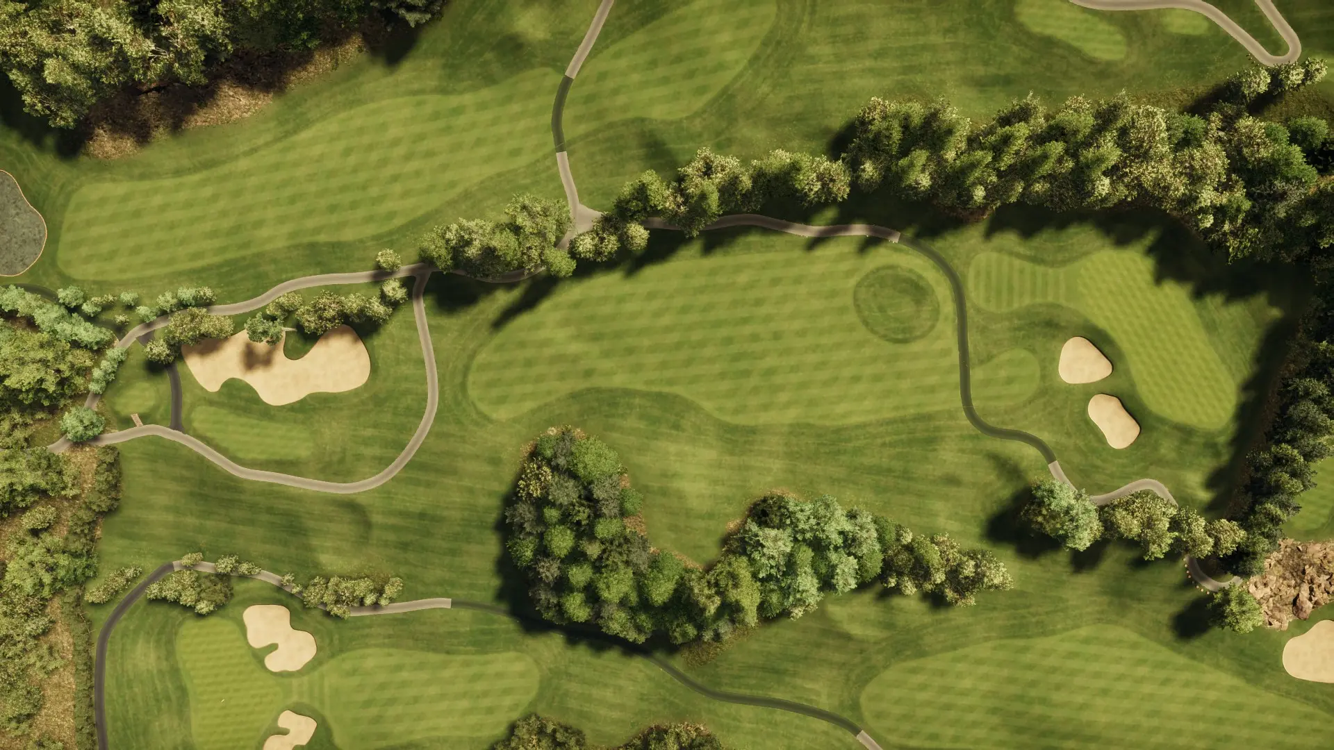 Hole 2 at Hanna Country Club
