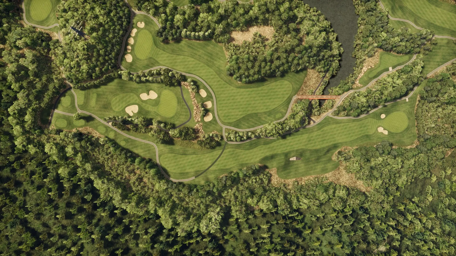 Hole 12 at Hanna Country Club