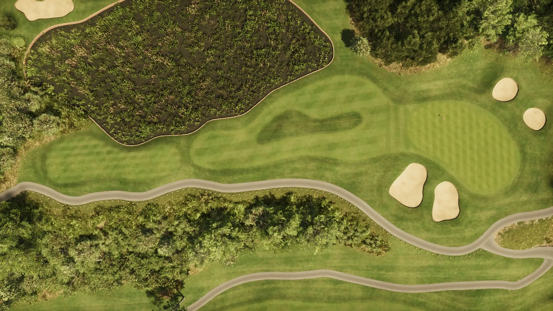 Hole 15 at Hanna Country Club