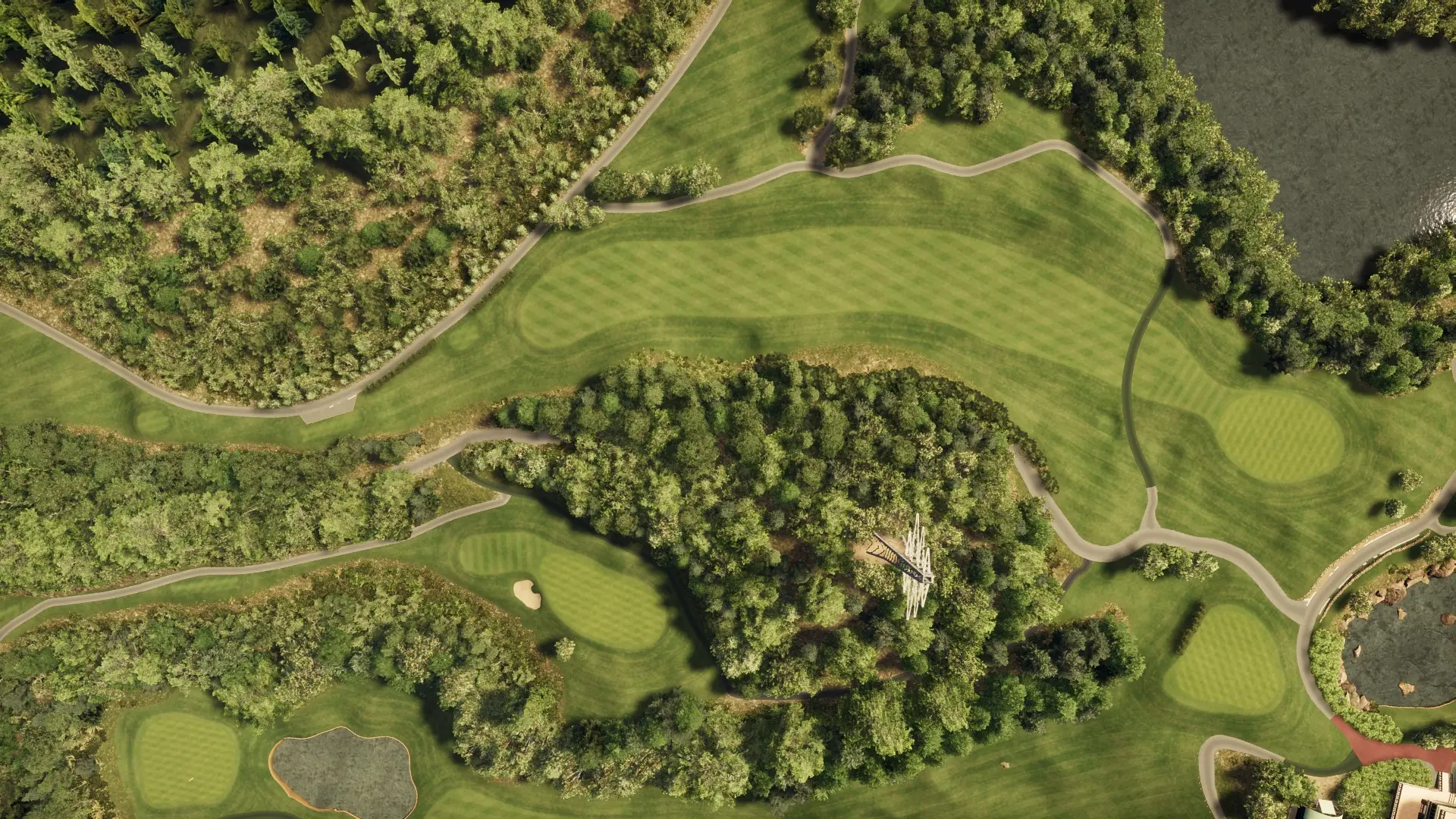Hole 16 at Hanna Country Club