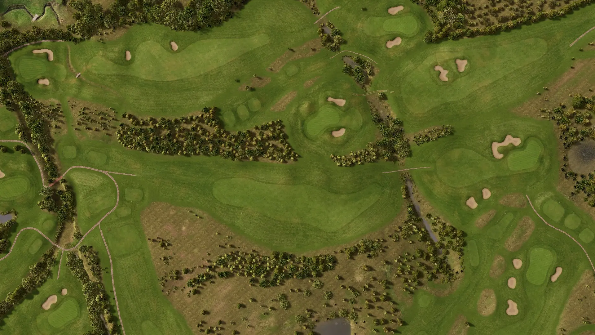 Hole 8 at Hart Common Golf Club