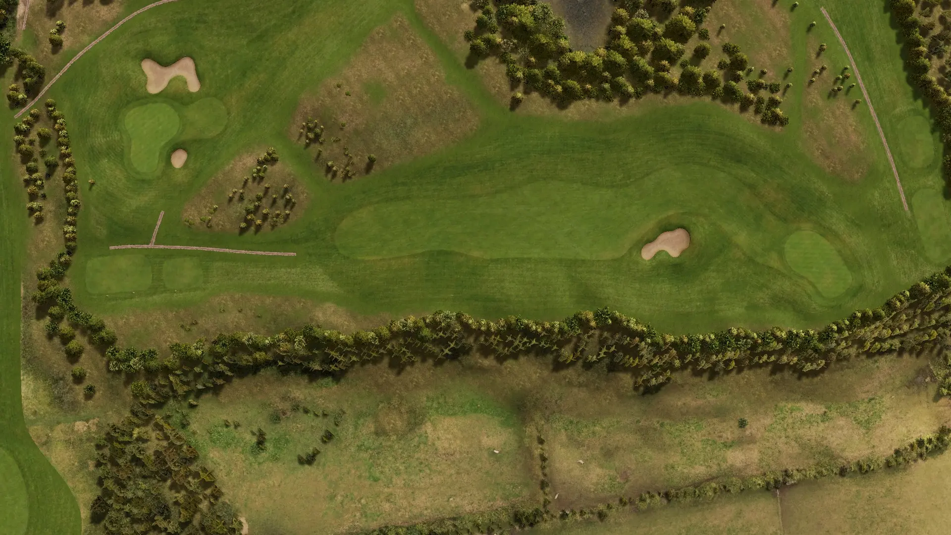 Hole 12 at Hart Common Golf Club