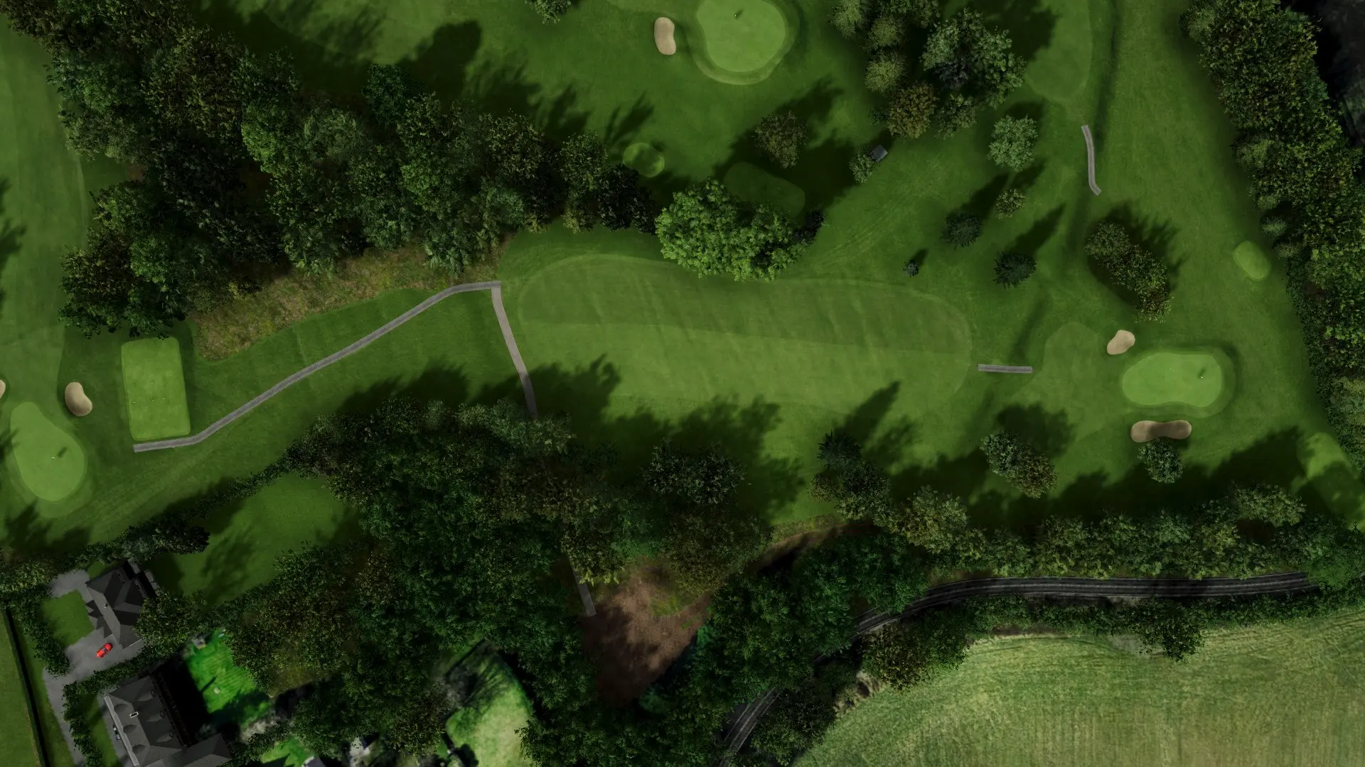 Hole 5 at Haywards Heath Golf Club