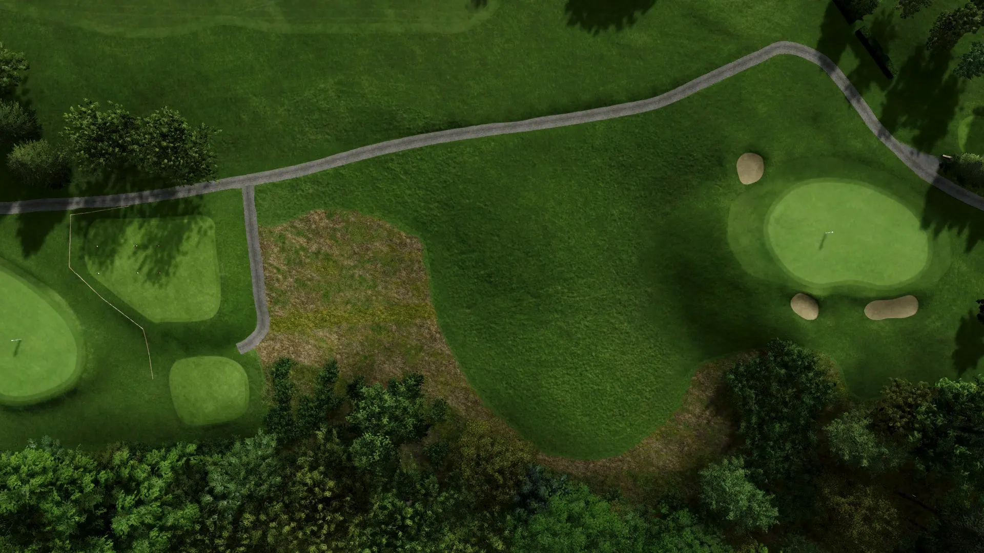 Hole 7 at Haywards Heath Golf Club