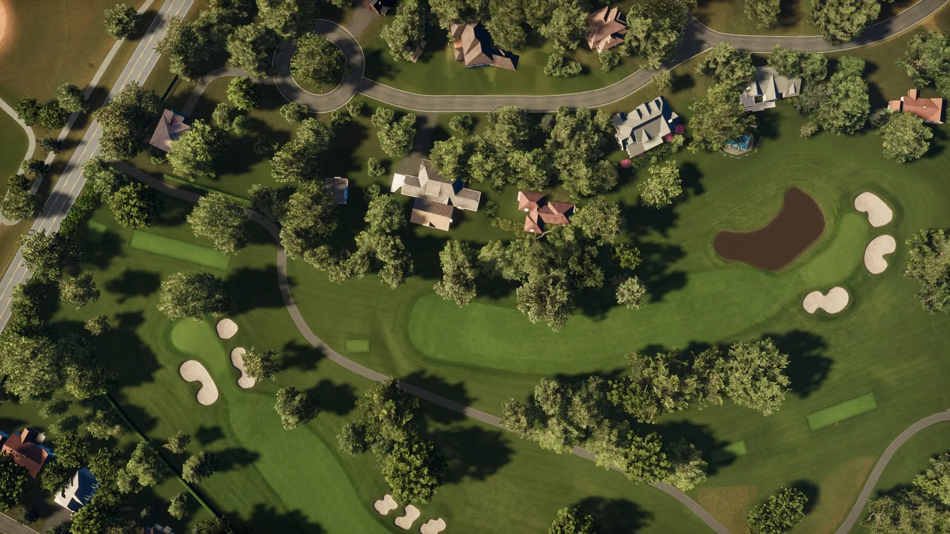 Hole 6 at Hazeltine National Golf Club
