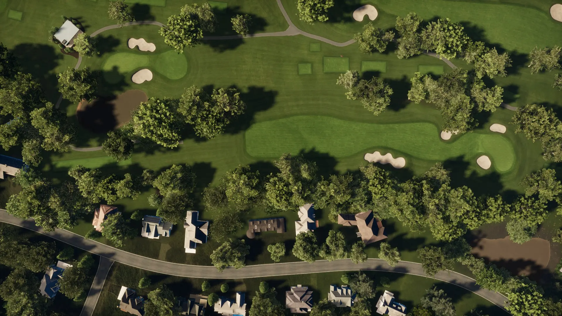 Hole 14 at Hazeltine National Golf Club