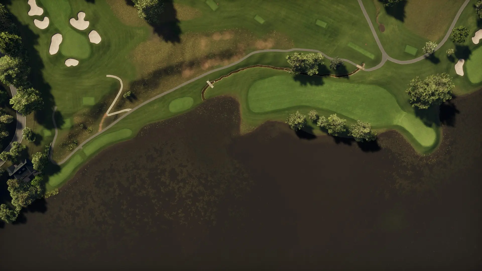 Hole 16 at Hazeltine National Golf Club