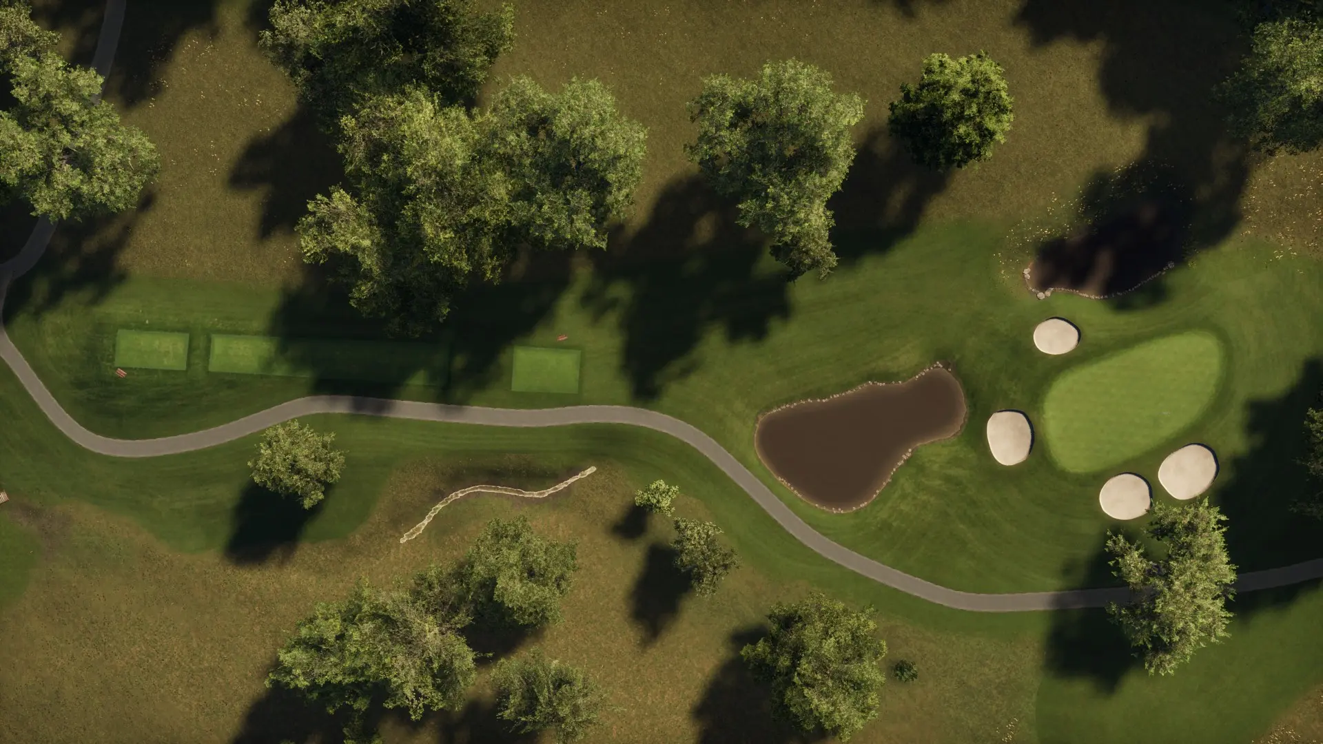 Hole 17 at Hazeltine National Golf Club