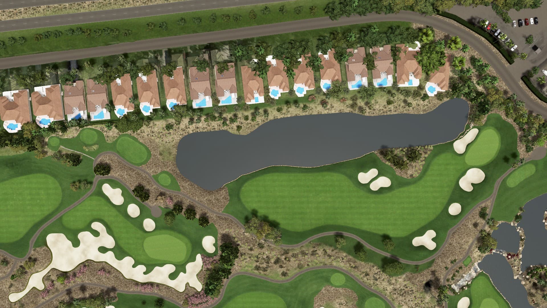 Hole 6 at The Hideaway - Clive Clark Course