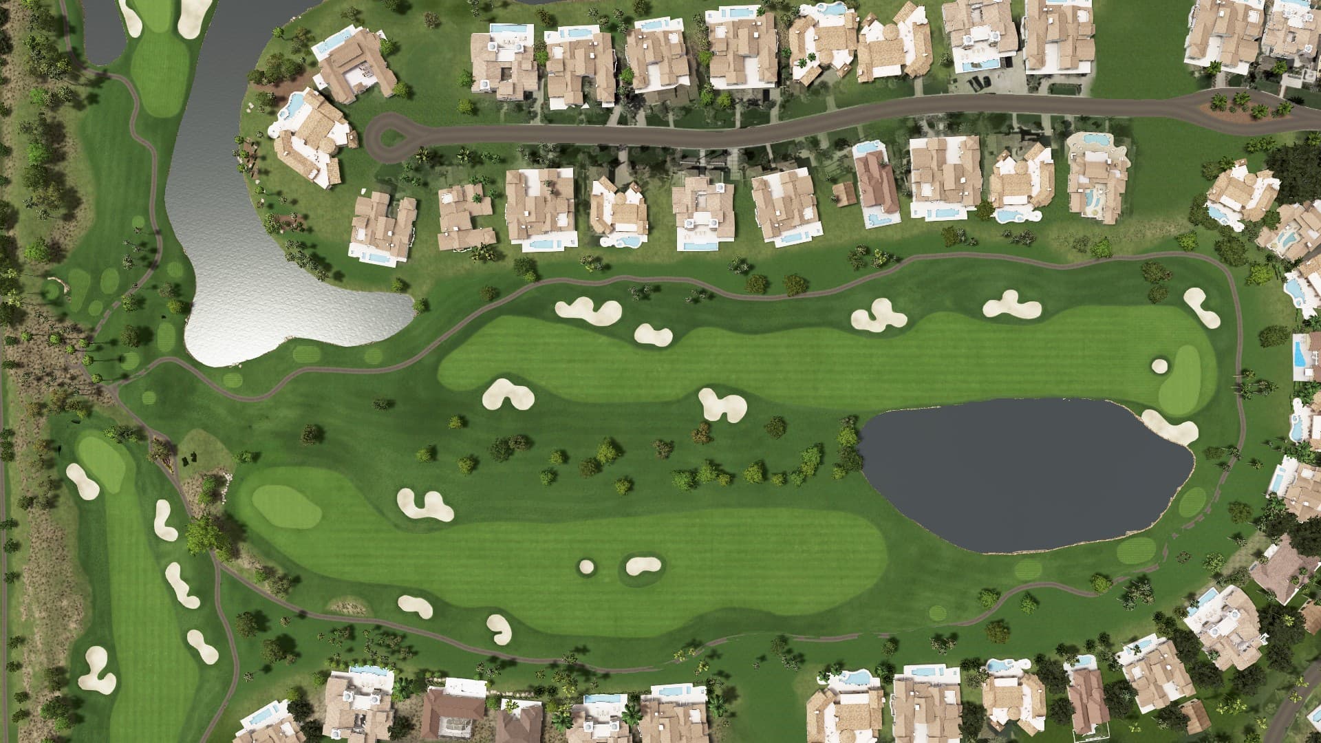 Hole 4 at The Hideaway - Pete Dye Course