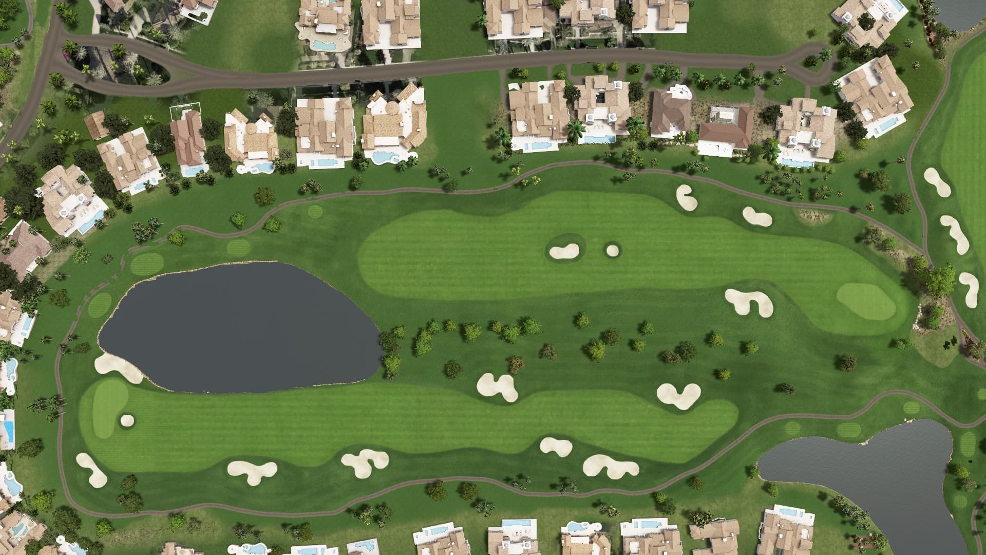 Hole 5 at The Hideaway - Pete Dye Course