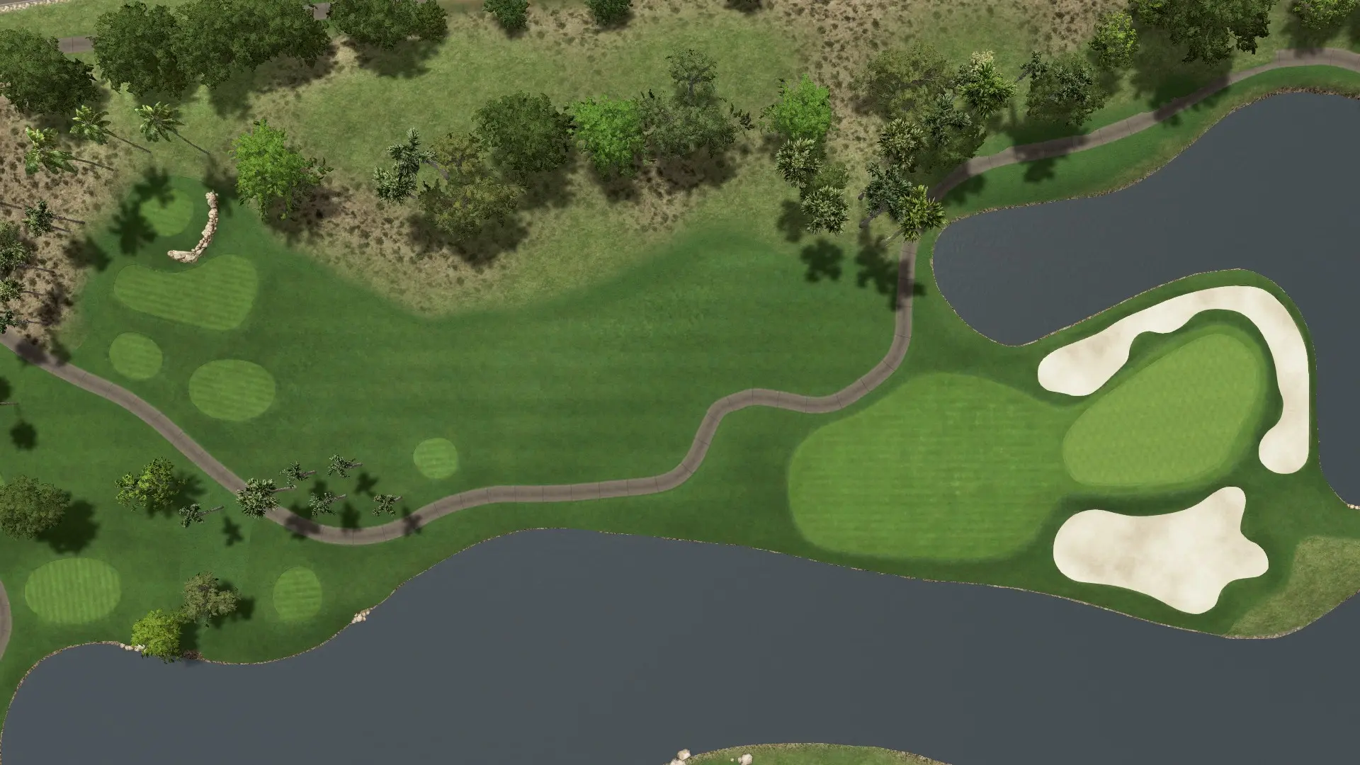 Hole 6 at The Hideaway - Pete Dye Course
