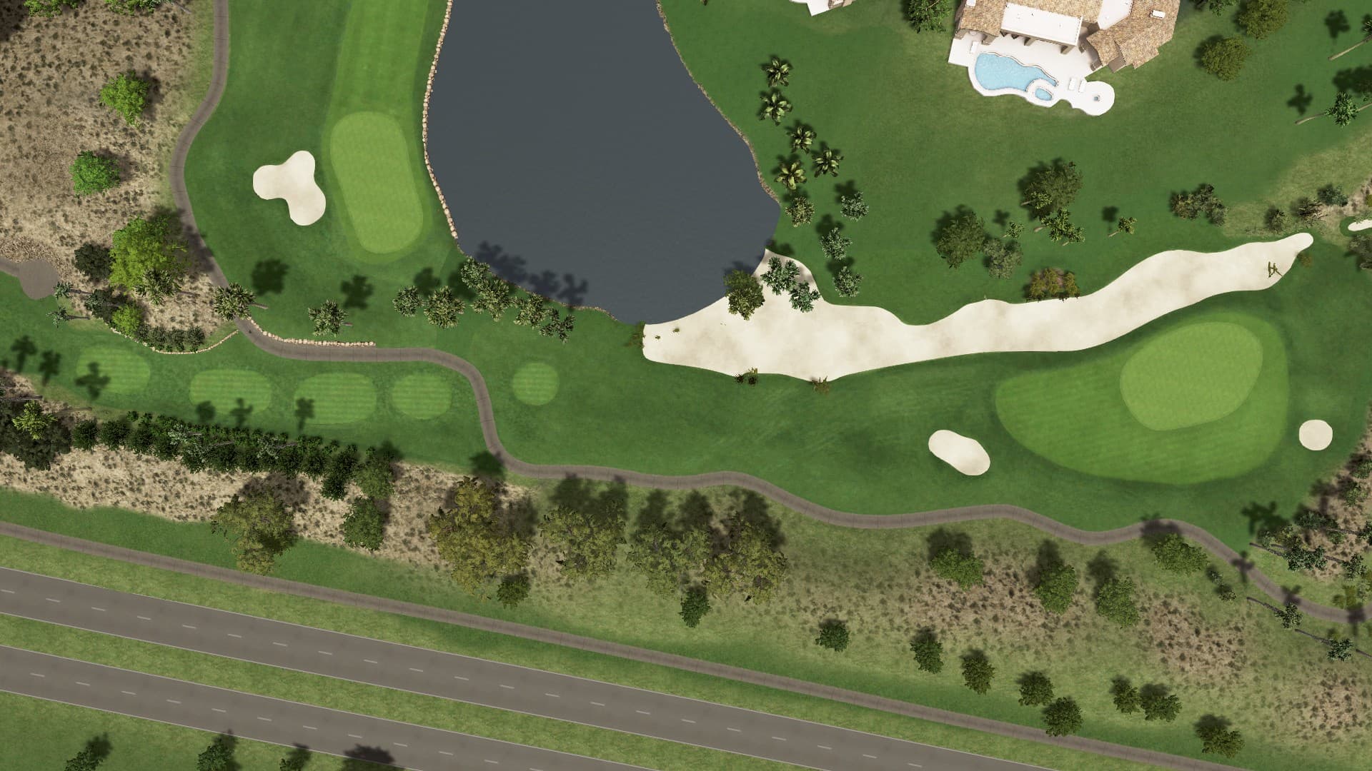 Hole 12 at The Hideaway - Pete Dye Course