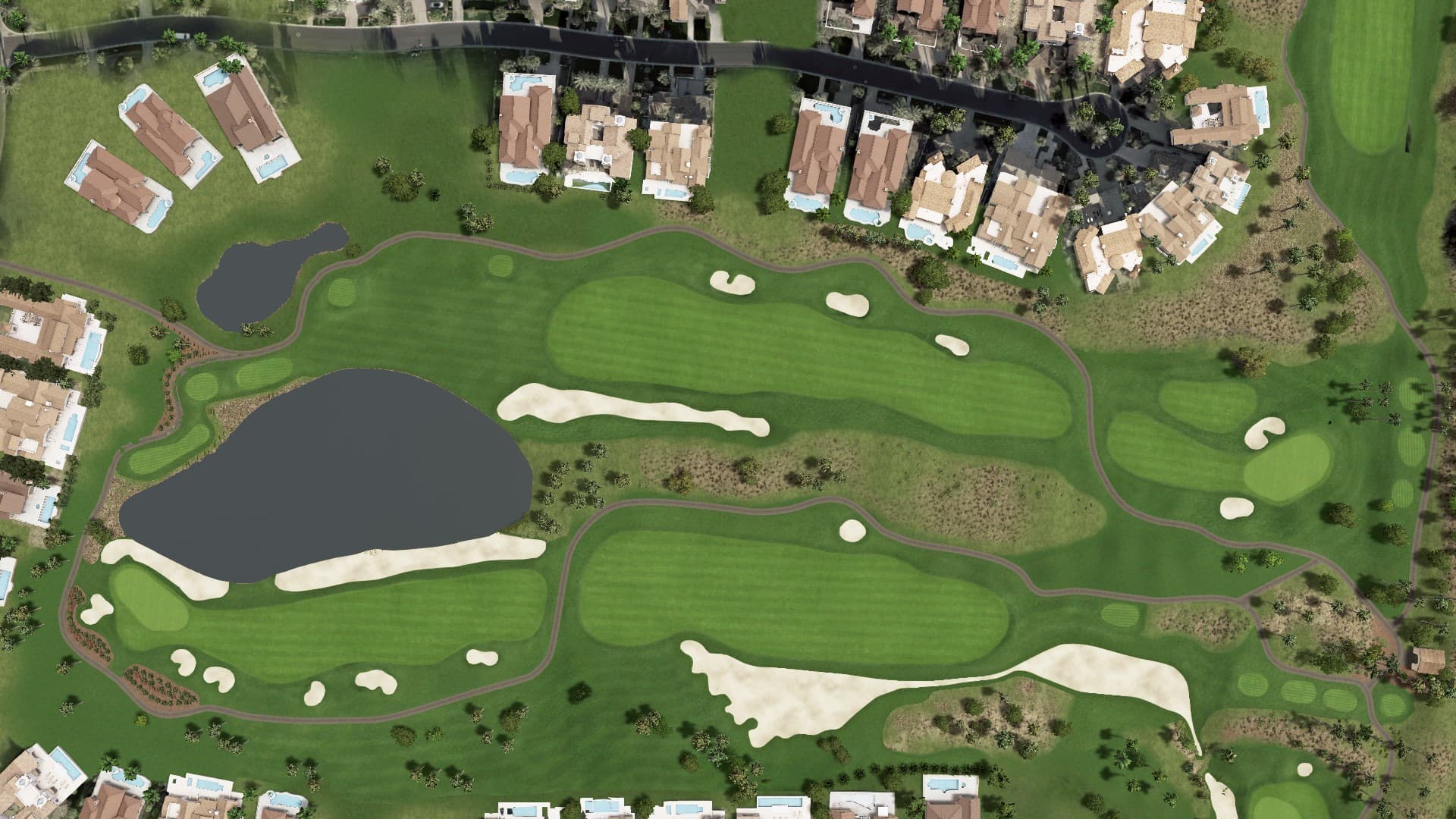 Hole 14 at The Hideaway - Pete Dye Course